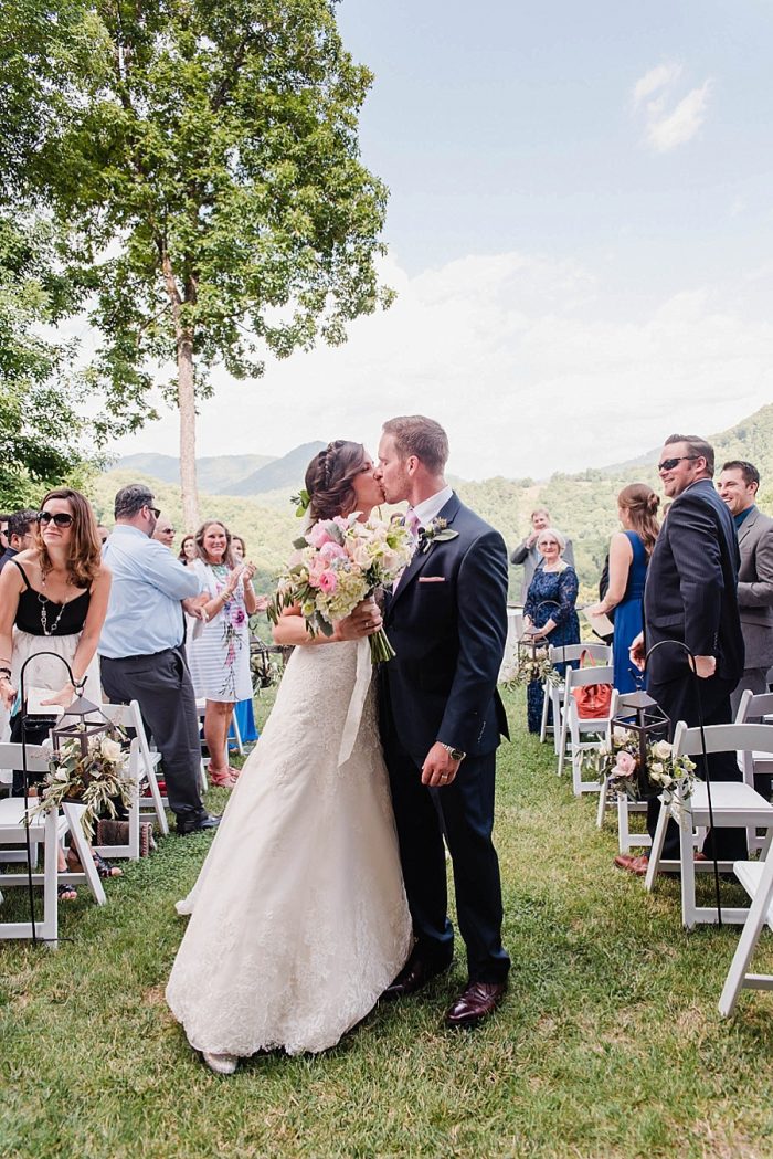 19 Recessional 1 Sunshower Photography Via MountainsideBride.com 