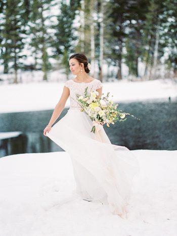 Mammoth Lakes Winter Wedding Inspiration
