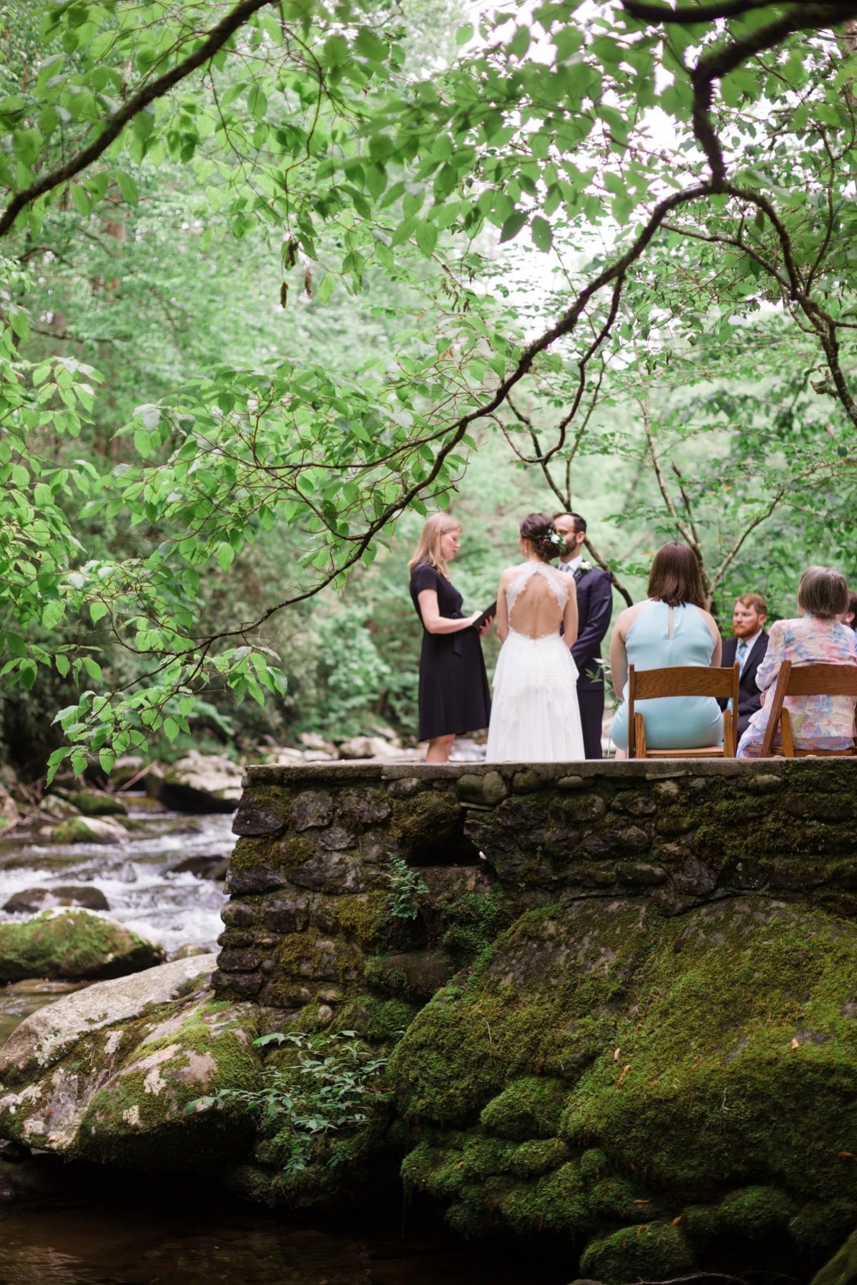 Smoky Mountain Elopement by the River