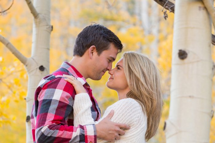 17 Fall Engagement In Vail Colorado Bergreen Photography Via MountainsideBride
