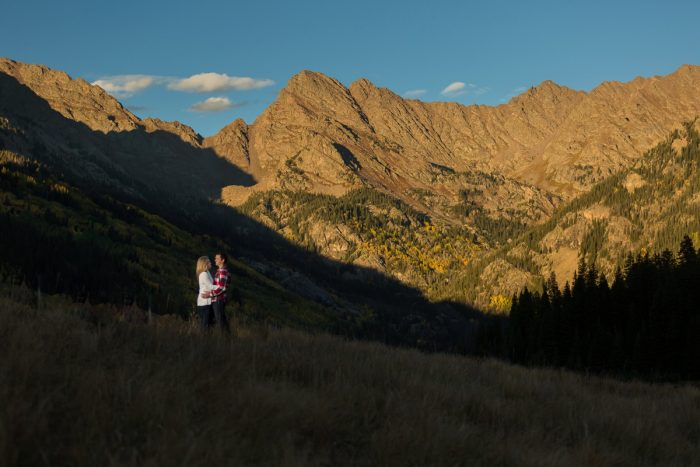 22 Fall Engagement In Vail Colorado Bergreen Photography Via MountainsideBride