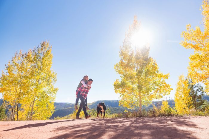 4 Fall Engagement In Vail Colorado Bergreen Photography Via MountainsideBride