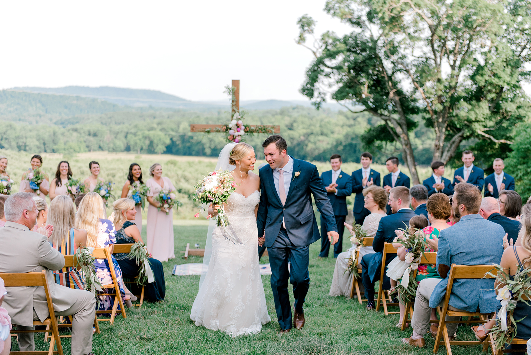 A Sweet Summertime Wedding In The Blue Ridge Mountains Kathryn Ivy Photography16