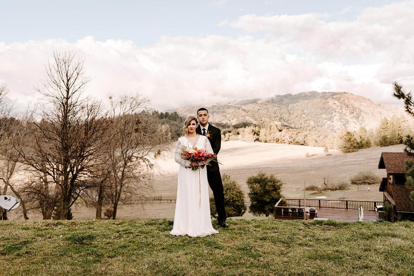 Intimate Countryside Elopement in California