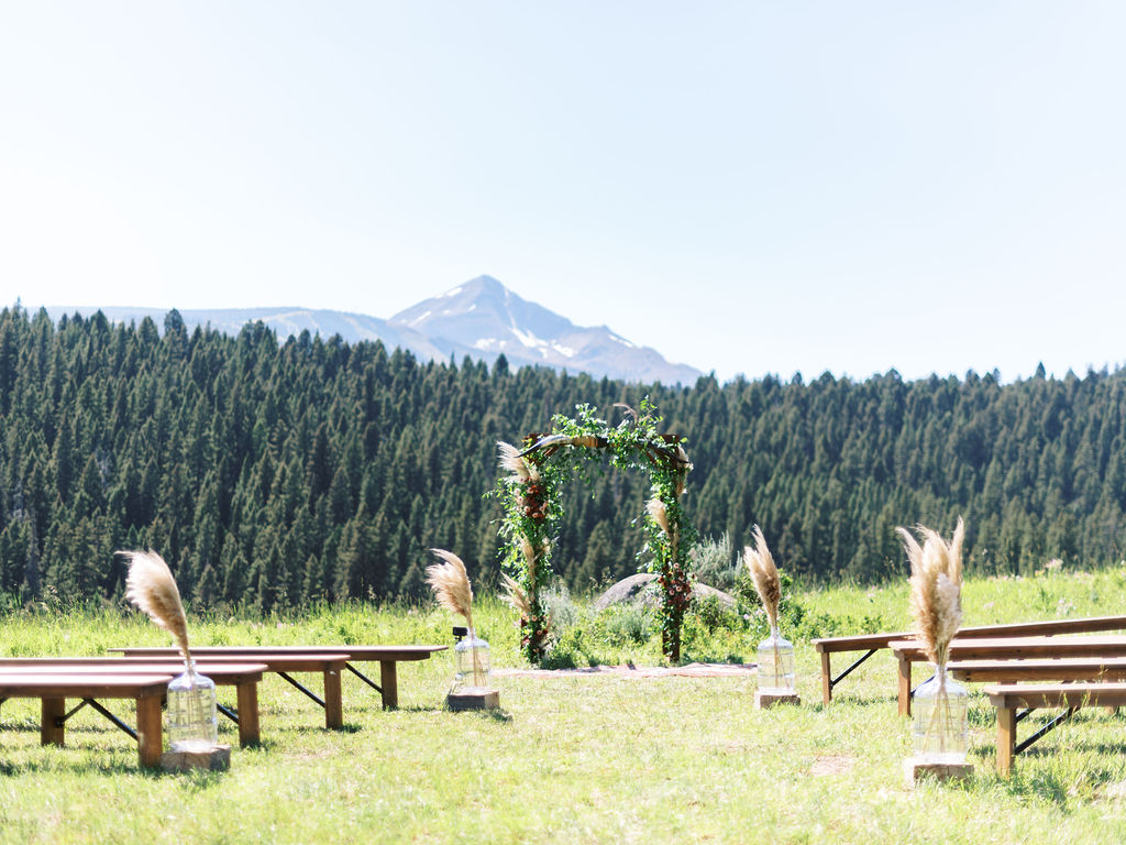 Colorful Summer Wedding at Lone Mountain Ranch