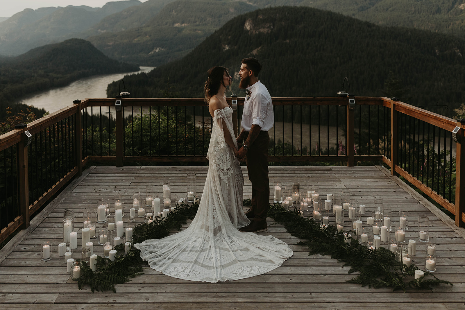 Romantic Boho Elopement Inspiration in British Columbia