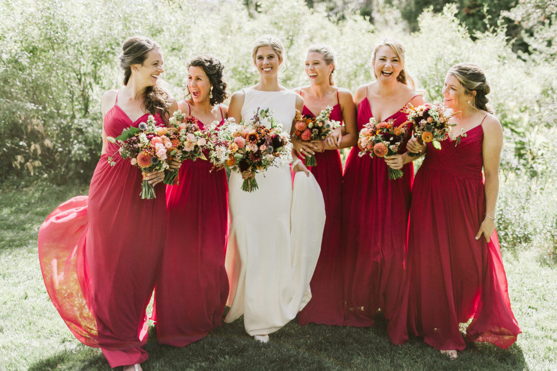 Fall Military Wedding in Northern California - Mountainside Bride