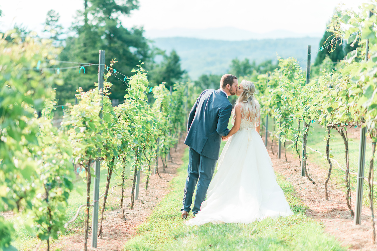 Romantic Georgia Mountain Vineyard Wedding