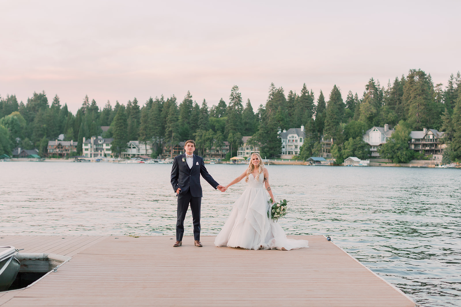 Woodsy Wedding in Lake Arrowhead