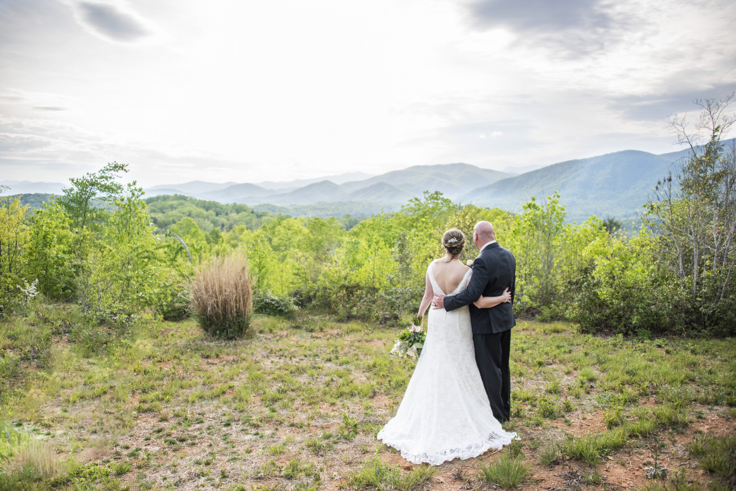 Mountain Top Intimate Wedding with Epic Views | Mountainside Bride