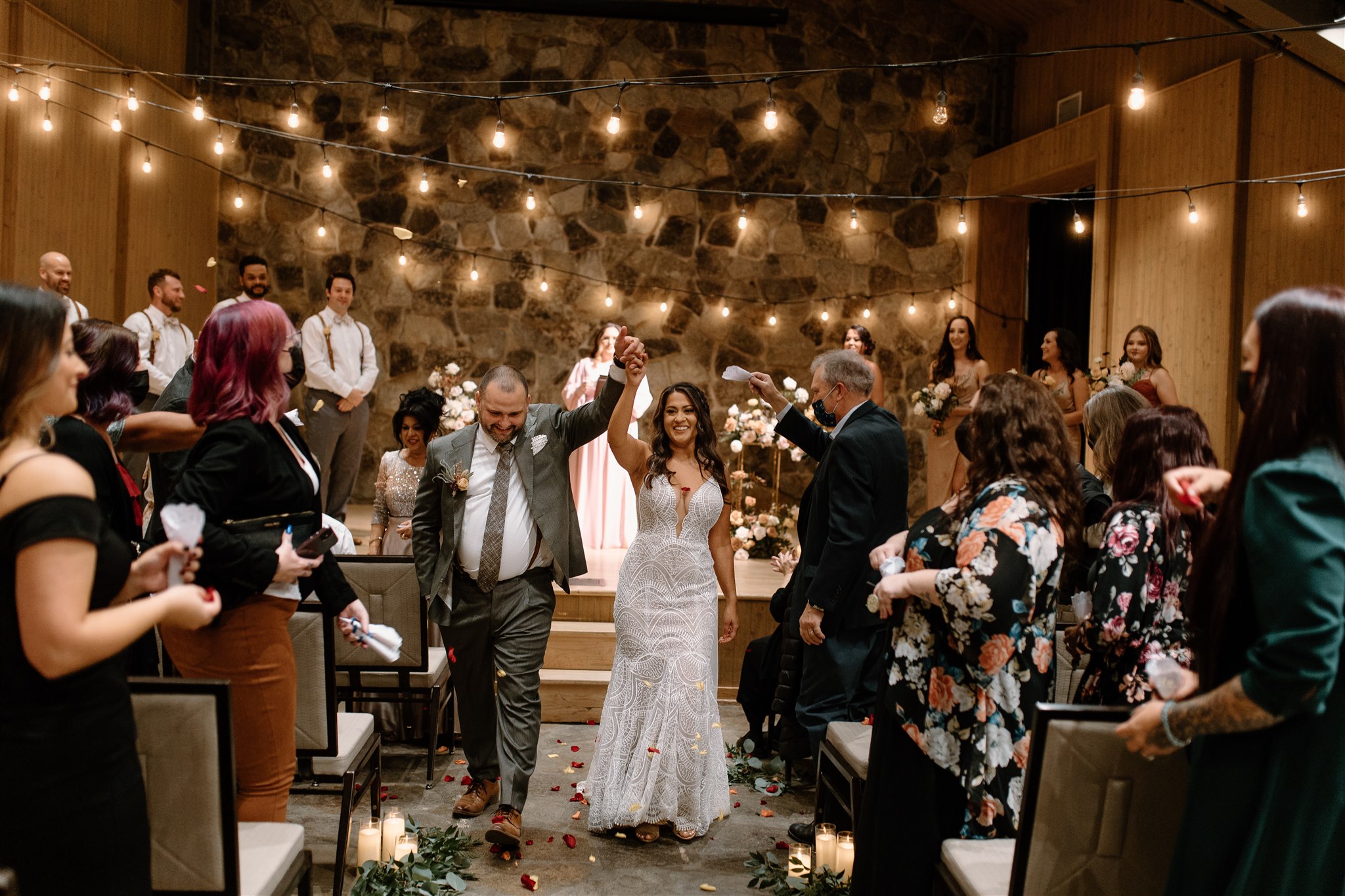Vibrant Union: Enchanting Indian-Mountain Wedding | Mountainside Bride