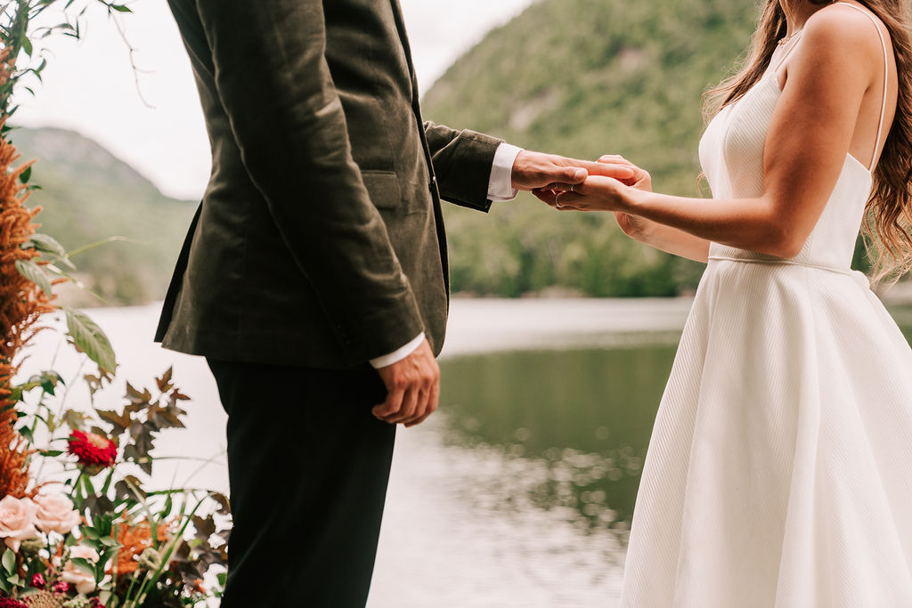 mountain wedding, mountain bride, Adirondacks wedding, mountain elopement