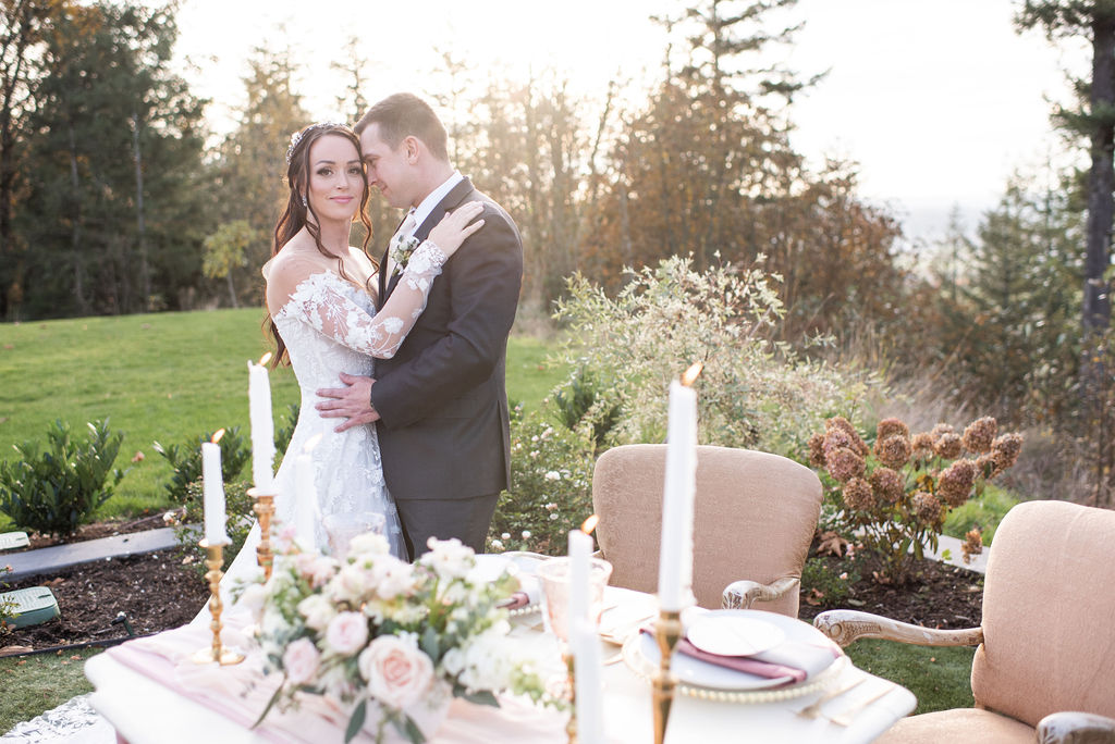 Romantic Mountain Estate Elopement in Canada