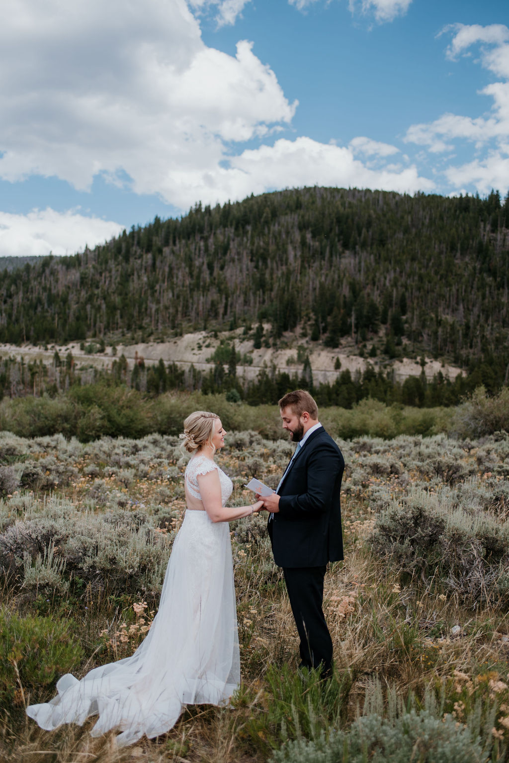 Run Away to Sapphire Point for an Epic Elopement | Mountain Side Bride