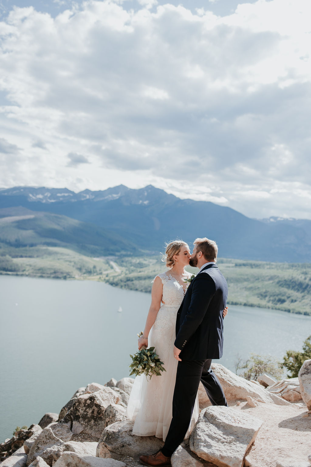 Run Away to Sapphire Point for an Epic Elopement | Mountain Side Bride