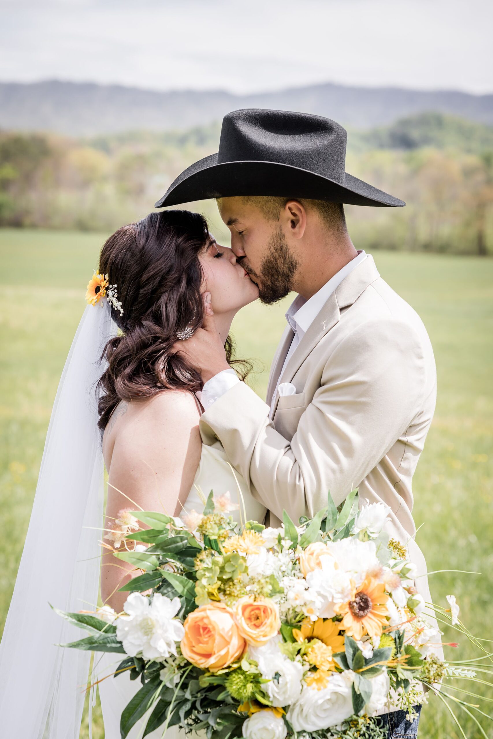 Spring Smoky Mountain Micro Wedding | Mountainside Bride