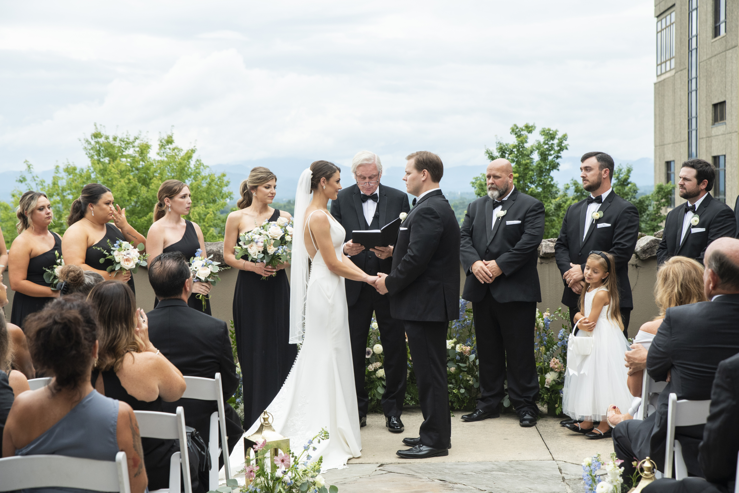Love in the Clouds: Kaitlyn and Zach's Omni Grove Park Inn Wedding | Mountainside Bride