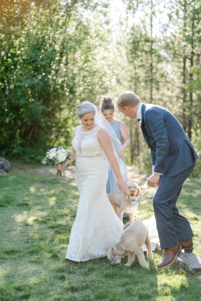 Elegant Bohemian Wedding At Glacier National Park | Mountainside Bride 